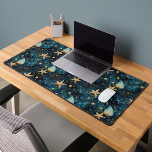Ocean Starfish Muster Desk Mat Schreibtischunterlage