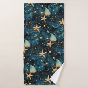 Ocean Starfish Pattern Badetuch Badehandtuch