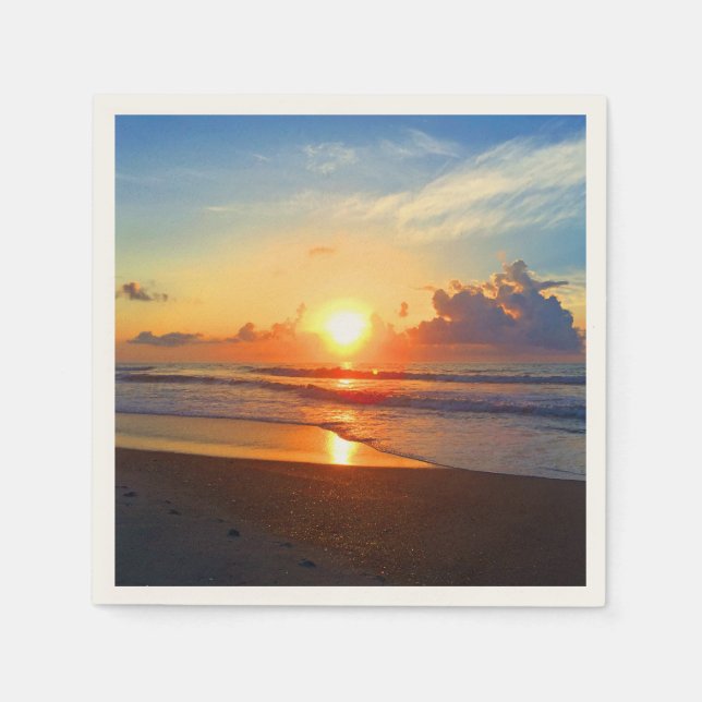 Ocean Sun Serviette (Vorderseite)