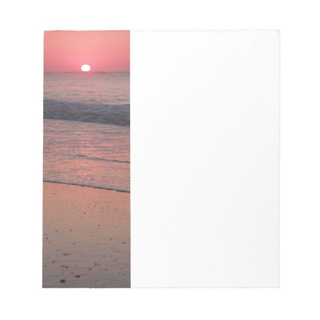 Ocean Sunrise Notizblock (Vorderseite)