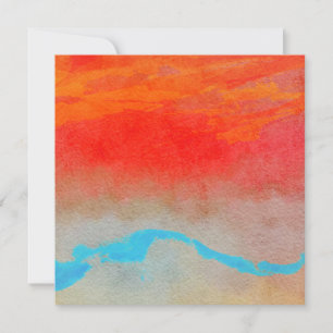 Ocean Sunset Abstrakt