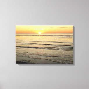 Ocean Sunset Cape Cod Fotografy Wall Art Leinwanddruck