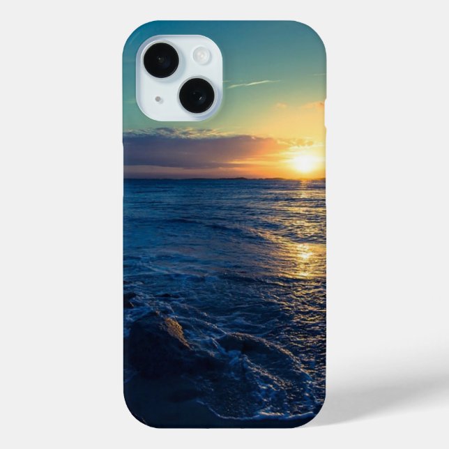Ocean Sunset Case-Mate iPhone Hülle (Rückseite)