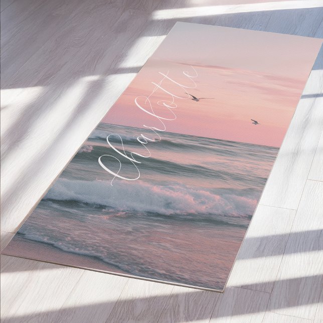 Ocean Sunset Custom  Yogamatte (Ocean Sunset Custom Yoga Mat)