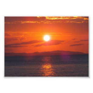 Ocean Sunset Fotodruck
