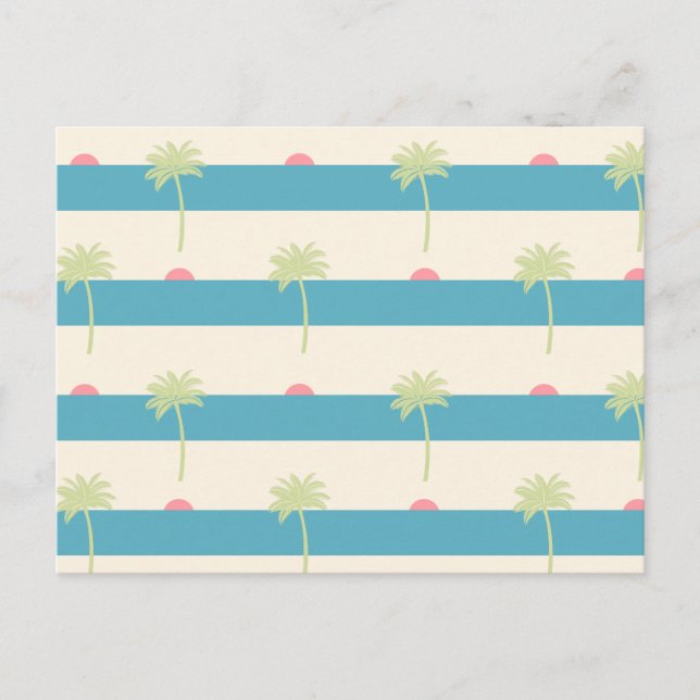 Ocean Sunset Postcard Postkarte (Vorderseite)