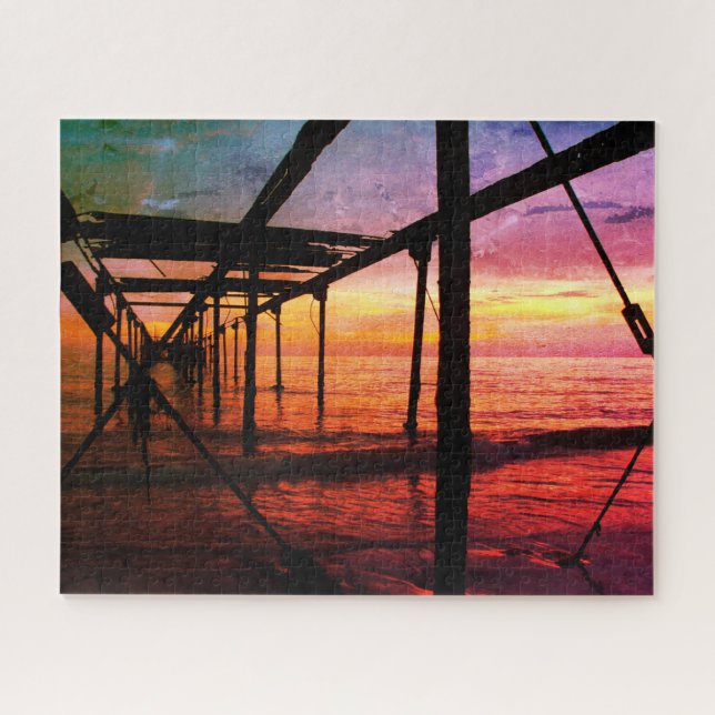 Ocean Sunset Puzzle (Horizontal)