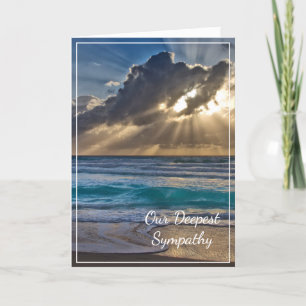 Ocean Sympathy Card Karte