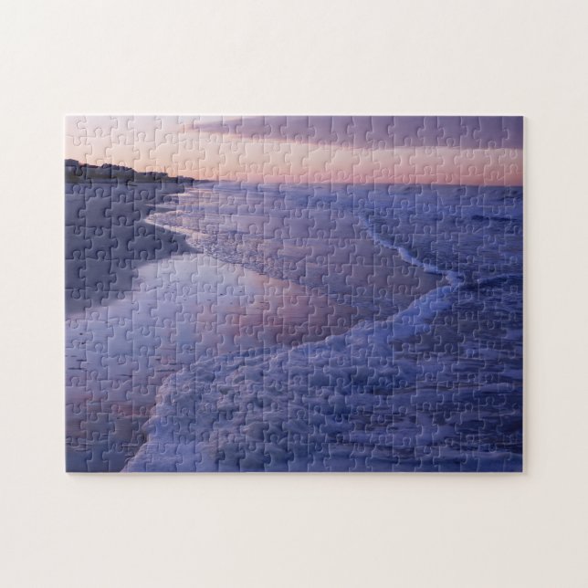 Ocean Szene Oak Island NC Puzzle (Horizontal)