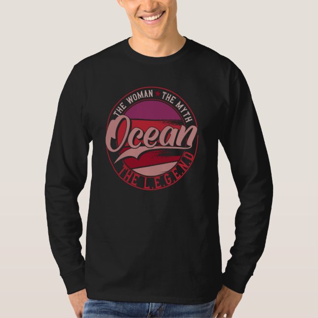 Ocean the Lady of Myth the Legend T-Shirt (Vorderseite)