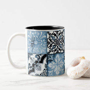 Ocean Tile Zweifarbige Tasse