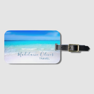 Ocean Travel Beach Life Aqua Gepäckanhänger