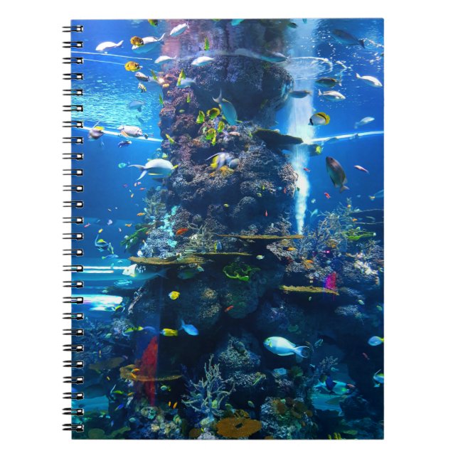 Ocean Underwater Fish Notebook Notizblock (Vorderseite)