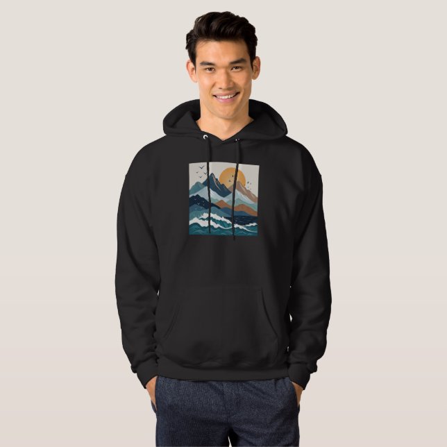 Ocean Vibe Hoodie (Vorne ganz)