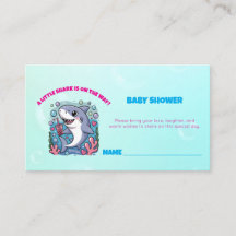 Ocean Vibes Boba Shark wünscht sich Baby Dusche