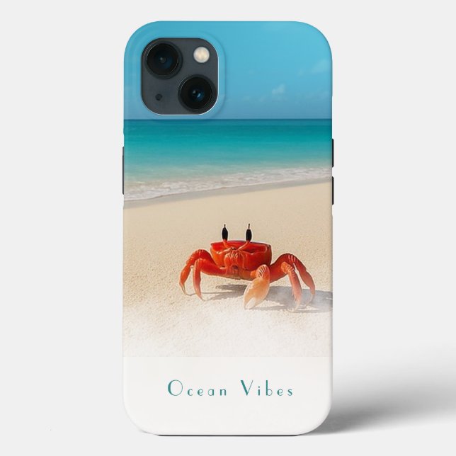 Ocean Vibes / iPhone 13 Case Tough (Rückseite)