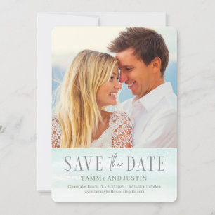 Ocean Vibes Save the Date Card Dankeskarte
