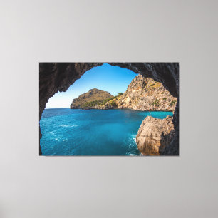 Ocean View Beach Scene Art Wall Leinwand