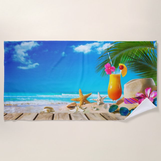 OCEAN VIEW STRANDTUCH (Vorderseite)