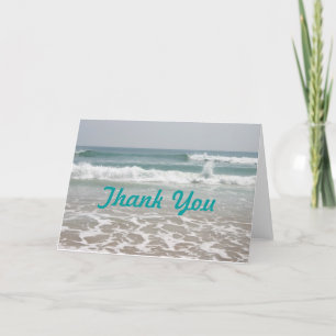 Ocean View Thank You Card Dankeskarte