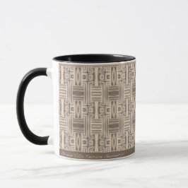 Ocean Villa Terrace Geometrische Tasse