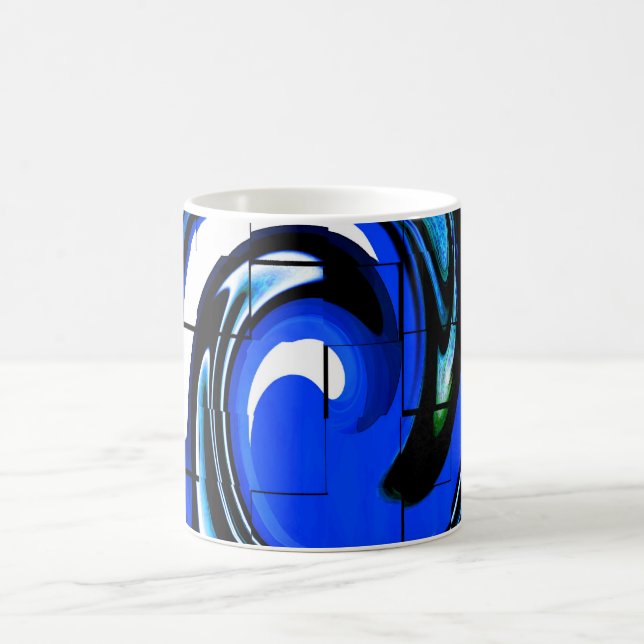 Ocean Wave Art Tasse (Mittel)