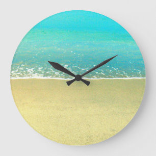 Ocean Wave Beach Wall Clock Große Wanduhr