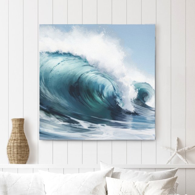 Ocean Wave Canvas Print Leinwanddruck (Von Creator hochgeladen)