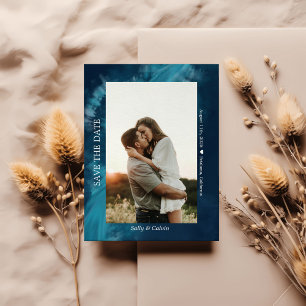 Ocean Wave Foto Save the Date Benutzerdefiniertes  Postkarte