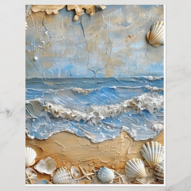 Ocean Wave Junk Journal (Vorderseite)