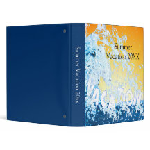 Ocean Wave Summer Vacation Foto Album