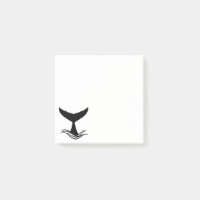 Ocean Wave Whale Schwanz Silhouette