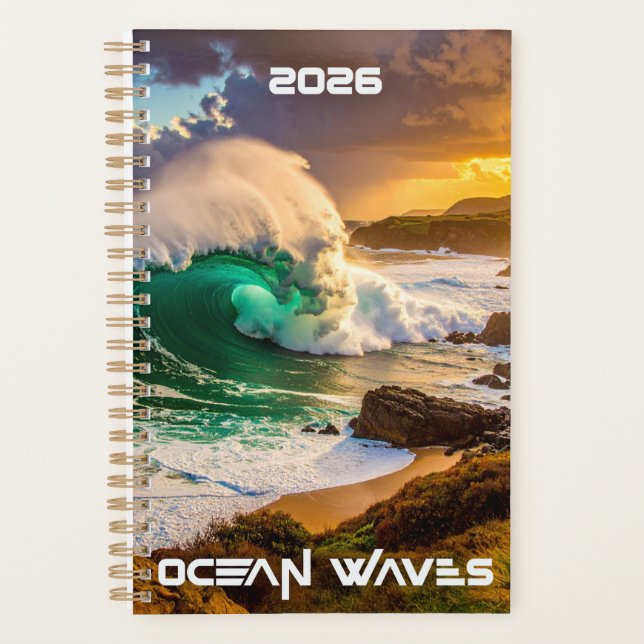 OCEAN WAVES - 2026 - PLANER (Vorderseite)