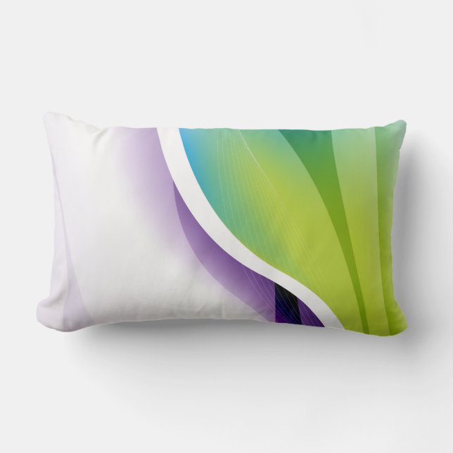 Ocean Waves American MoJo Pillow Lendenkissen (Vorderseite)