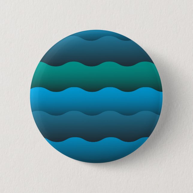 Ocean Waves Button (Vorderseite)