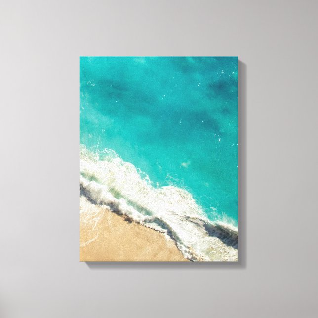 Ocean Waves Canvas Print Leinwanddruck (Vorderseite)