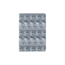 Ocean Waves Dark Blue Sea Abstraktes Muster
