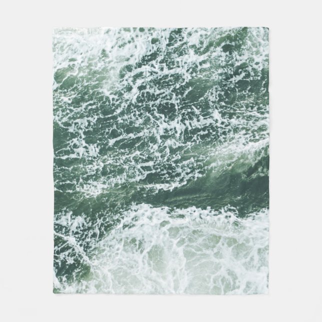 OCEAN WAVES FLEECEDECKE (Vorderseite)