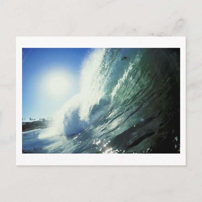 Ocean Waves Postcard Postkarte (Vorderseite)
