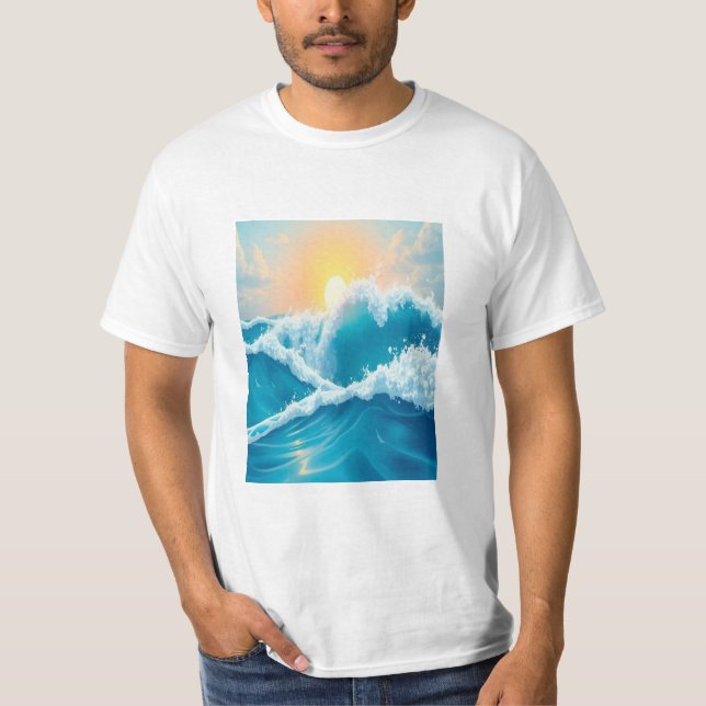 Ocean Waves T-Shirt (Vorderseite)