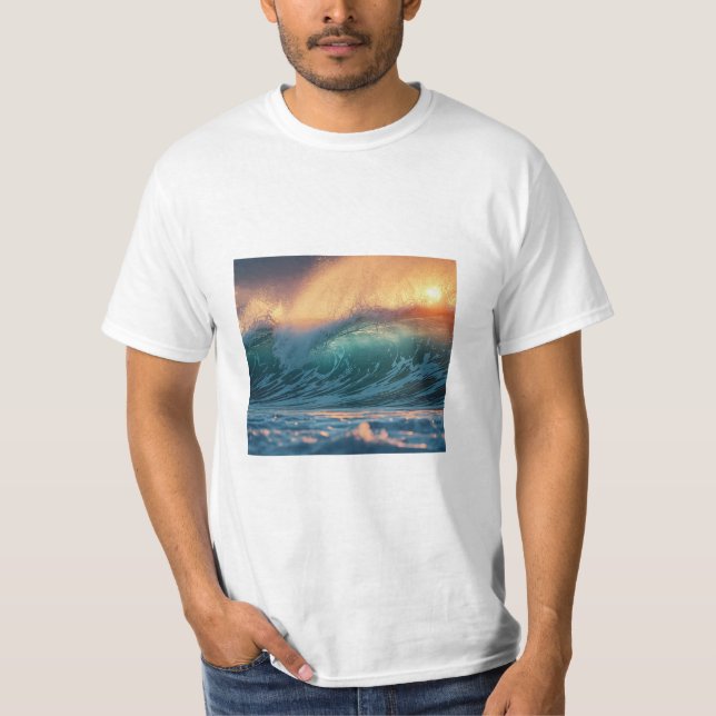 Ocean Waves T-Shirt (Vorderseite)