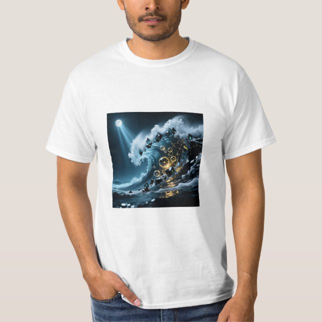 Ocean Waves T-Shirt (Vorderseite)