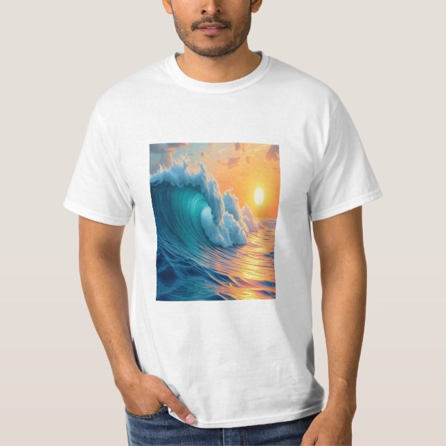 Ocean Waves T-Shirt (Vorderseite)