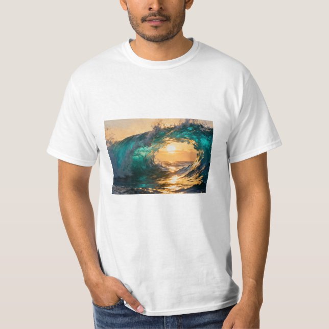Ocean Waves T-Shirt (Vorderseite)
