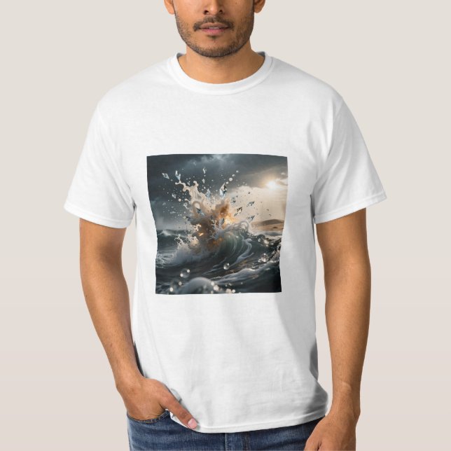 Ocean Waves T-Shirt (Vorderseite)