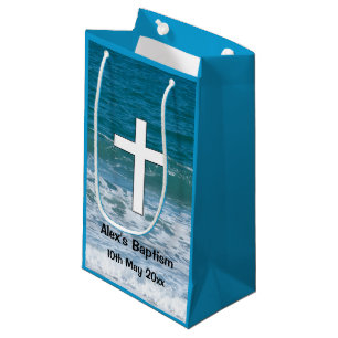 Ocean Waves Taufen Kleine Geschenktasche Geschenktüte