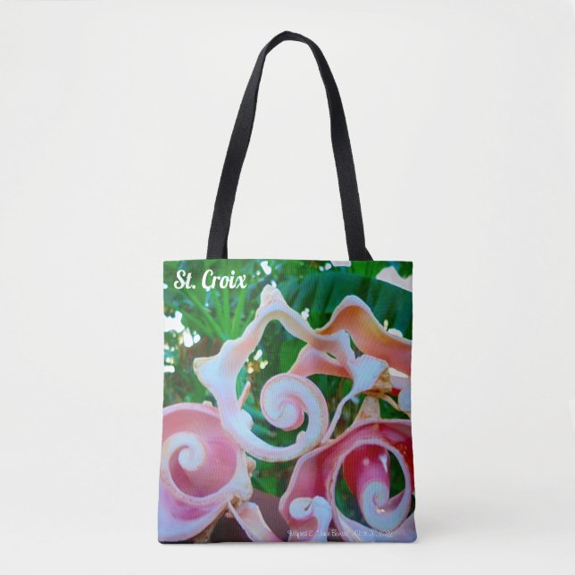Ocean Waves Tote Bag (Vorderseite)