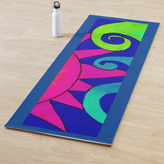 Ocean Waves Yoga Mat Yogamatte (Beispiel)