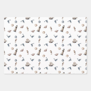 Ocean Whispers! Geschenkpapier Set