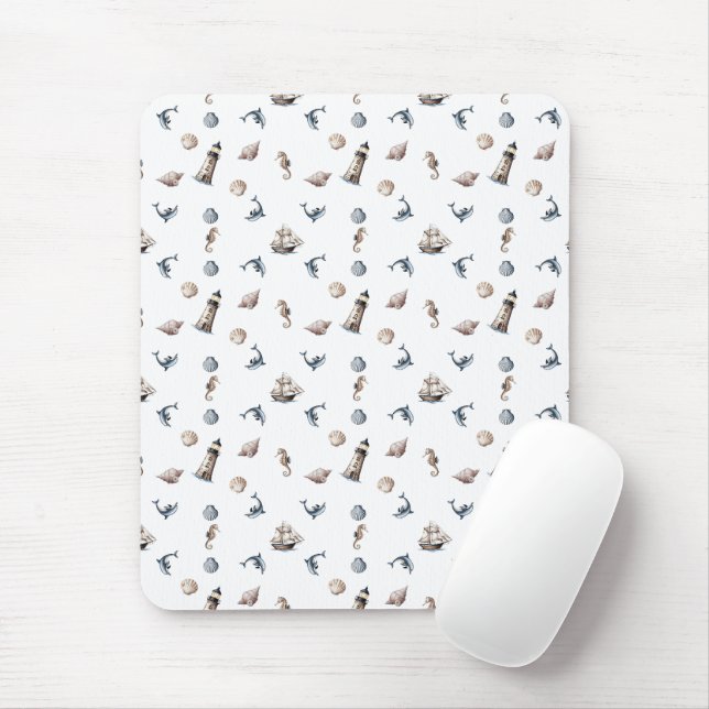 Ocean Whispers! Mousepad (Mit Mouse)